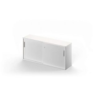 Schäfer Shop Genius Beistellschrank TETRIS SOLID, 2 OH, in Schreibtischhöhe, B 1600 mm, 25 mm Abdeckplatte, weiß Schäfer Shop Genius Beistellschrank TETRIS SOLID, 2 OH, in Schreibtischhöhe, B 1600 mm, 25 mm Abdeckplatte, weiß