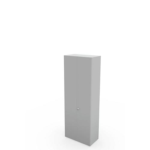 Schäfer Shop Genius Flügeltürenschrank TETRIS WALL, 6 Ordnerhöhen, Türanschlag rechts, B 800 x T 440 x H 2250 mm, lichtgrau