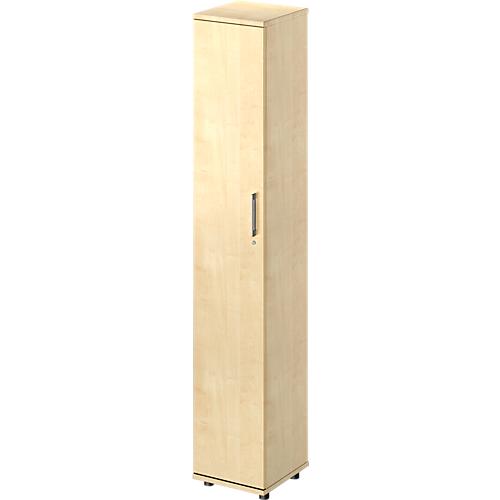 Schäfer Shop Genius Flügeltürenschrank TETRIS WOOD, 6 OH, B 400 x T 421 x H 2270 mm, Höhe inkl. Gleiter, Tür links, Ahorn-Dekor