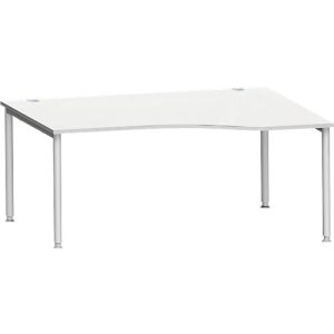 Schäfer Shop Genius Freiformschreibtisch MODENA FLEX, Ansatz rechts B 1800 mm, lichtgrau Schäfer Shop Genius Freiformschreibtisch MODENA FLEX, Ansatz rechts B 1800 mm, lichtgrau