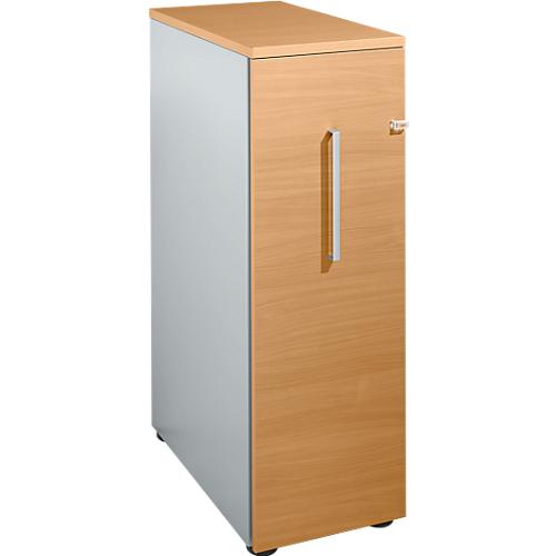 Schäfer Shop Genius Hochcontainer, B 435 x T 800 x H 1296 mm, Buche-Dekor/weißalu