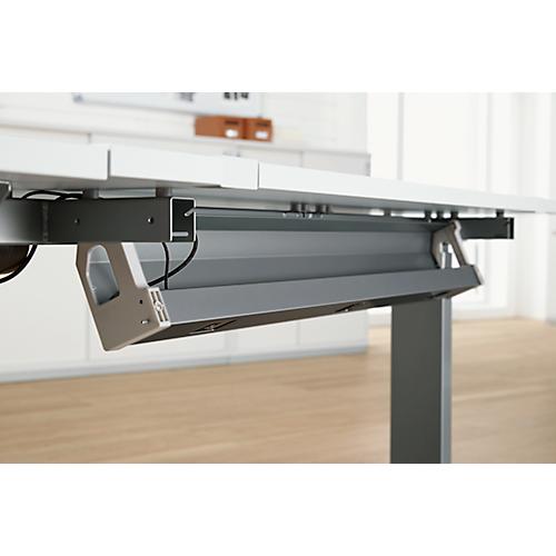 Schäfer Shop Genius Kabelkanal ERGOSTYLE, 135°-Tisch, anthrazit