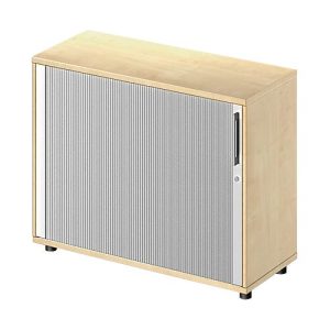 Schäfer Shop Genius Querrollladenschrank TETRIS WOOD, 2 OH, B 1000 mm, Höhe inkl. Gleiter, Ahorn-Dekor Schäfer Shop Genius Querrollladenschrank TETRIS WOOD, 2 OH, B 1000 mm, Höhe inkl. Gleiter, Ahorn-Dekor