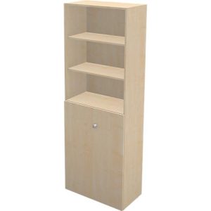 Schäfer Shop Genius Regal-Schrank-Kombination TETRIS WALL, 6 Ordnerhöhen, B 800 x T 440 x H 2250 mm, Ahorn-Dekor Schäfer Shop Genius Regal-Schrank-Kombination TETRIS WALL, 6 Ordnerhöhen, B 800 x T 440 x H 2250 mm, Ahorn-Dekor