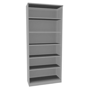 Schäfer Shop Genius Regal TETRIS SOLID, Stahlkorpus, 6 OH, B 1000 mm, weißalu Schäfer Shop Genius Regal TETRIS SOLID, Stahlkorpus, 6 OH, B 1000 mm, weißalu