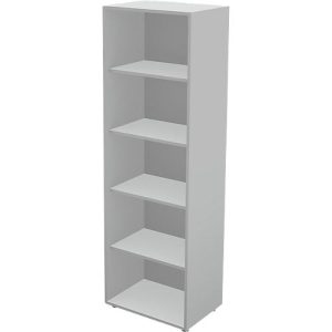 Schäfer Shop Genius Regal TETRIS WALL, 5 Ordnerhöhen, B 600 x T 420 x H 1880 mm, lichtgrau Schäfer Shop Genius Regal TETRIS WALL, 5 Ordnerhöhen, B 600 x T 420 x H 1880 mm, lichtgrau