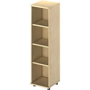 Schäfer Shop Genius Regal TETRIS WOOD, 4 OH, Höhe inkl. Gleiter, B 400 mm, Ahorn-Dekor Schäfer Shop Genius Regal TETRIS WOOD, 4 OH, Höhe inkl. Gleiter, B 400 mm, Ahorn-Dekor