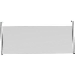 Schäfer Shop Genius Rückseitenblende, für Schreibtisch B 1200 mm, H 466 mm, weißaluminium Schäfer Shop Genius Rückseitenblende, für Schreibtisch B 1200 mm, H 466 mm, weißaluminium