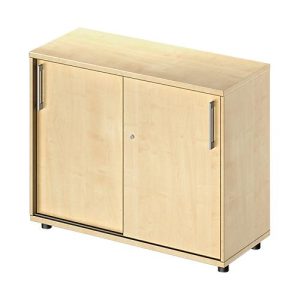Schäfer Shop Genius Schiebetürenschrank TETRIS WOOD, 2 OH, B 1000 mm, Höhe inkl. Gleiter, Ahorn-Dekor Schäfer Shop Genius Schiebetürenschrank TETRIS WOOD, 2 OH, B 1000 mm, Höhe inkl. Gleiter, Ahorn-Dekor