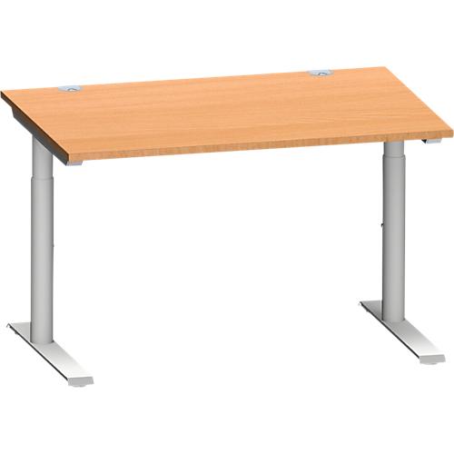 Schäfer Shop Genius Schreibtisch MODENA FLEX, 1200 x 800 mm, Buche