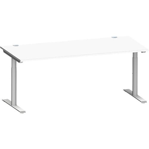 Schäfer Shop Genius Schreibtisch MODENA FLEX, 1800 x 800 mm, weiß