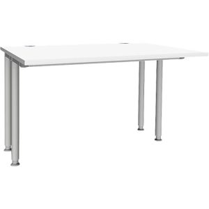 Schäfer Shop Genius Schreibtisch MODENA FLEX, Breite 1200 mm, beidseitig verkürzt, weiß Schäfer Shop Genius Schreibtisch MODENA FLEX, Breite 1200 mm, beidseitig verkürzt, weiß