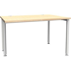 Schäfer Shop Genius Schreibtisch MODENA FLEX, Breite 1200 mm, einseitig verkürzt, Ahorn Schäfer Shop Genius Schreibtisch MODENA FLEX, Breite 1200 mm, einseitig verkürzt, Ahorn