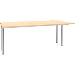 Schäfer Shop Genius Schreibtisch MODENA FLEX, Breite 1800 mm, beidseitig verkürzt, Ahorn Schäfer Shop Genius Schreibtisch MODENA FLEX, Breite 1800 mm, beidseitig verkürzt, Ahorn