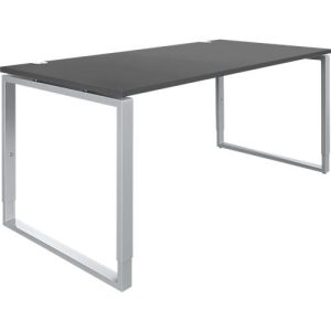 Schäfer Shop Genius Schreibtisch Modena Flex, höheneinstellbar, Rechteckform, Bügelfuß, Breite 1600 mm, graphit Schäfer Shop Genius Schreibtisch Modena Flex, höheneinstellbar, Rechteckform, Bügelfuß, Breite 1600 mm, graphit