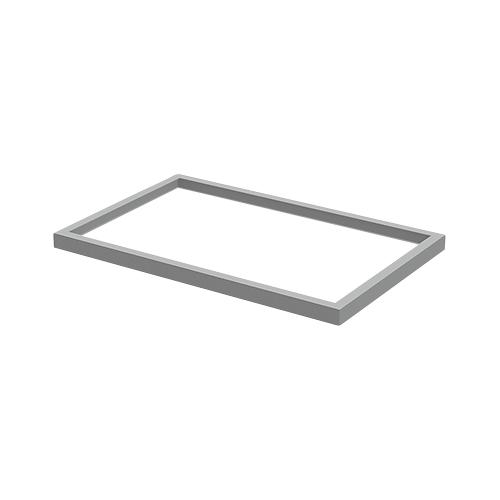 Schäfer Shop Genius Stahlsockel TETRIS WALL, B 600 x H 30 mm
