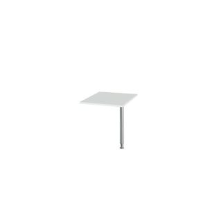Schäfer Shop Genius Verkettungsplatte, B 800 x T 800 mm, lichtgrau/weißalu Schäfer Shop Genius Verkettungsplatte, B 800 x T 800 mm, lichtgrau/weißalu