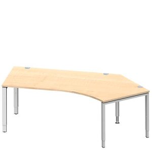 Schäfer Shop Genius Winkelschreibtisch MODENA FLEX 135°, Ansatz rechts, B 2165 mm, Ahorn Schäfer Shop Genius Winkelschreibtisch MODENA FLEX 135°, Ansatz rechts, B 2165 mm, Ahorn