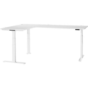 Schäfer Shop Genius Winkelschreibtisch Modena Flex, elektrisch höhenverstellbar, 90° Winkel beidseitig, B 2000 x T 2000 mm, weiß Schäfer Shop Genius Winkelschreibtisch Modena Flex, elektrisch höhenverstellbar, 90° Winkel beidseitig, B 2000 x T 2000 mm, weiß