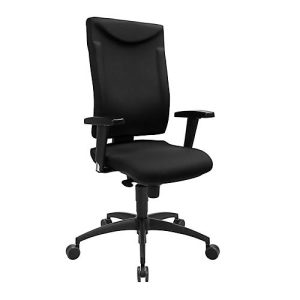 Schäfer Shop Pure Bürostuhl SSI PROLINE P1 Clean, mit Armlehnen, Punktsynchronmechanik, Bandscheibensitz, antibakterieller Bezug, schwarz Schäfer Shop Pure Bürostuhl SSI PROLINE P1 Clean, mit Armlehnen, Punktsynchronmechanik, Bandscheibensitz, antibakterieller Bezug, schwarz