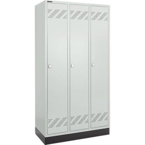 Schäfer Shop Pure Kleiderspind, 3 Abteile, Drehriegelverschluss, lichtgrau/lichtgrau Schäfer Shop Pure Kleiderspind, 3 Abteile, Drehriegelverschluss, lichtgrau/lichtgrau