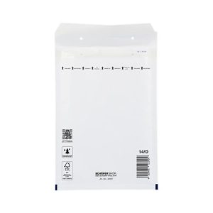 Schäfer Shop Pure Luftpolstertasche, weiß, 100 St., 200×275 mm Schäfer Shop Pure Luftpolstertasche, weiß, 100 St., 200×275 mm