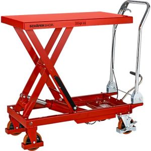 Schäfer Shop Pure Scheren-Hubwagen, Tragkraft 300 kg Schäfer Shop Pure Scheren-Hubwagen, Tragkraft 300 kg