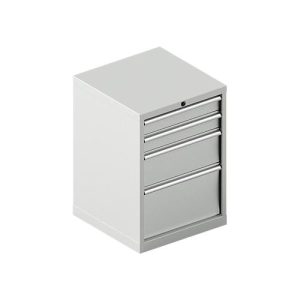 Schäfer Shop Pure Schubladenschrank 27-27, 4 Schübe, bis 75 kg, B 564 x T 572 x H 800 mm, lichtgrau/lichtgrau Schäfer Shop Pure Schubladenschrank 27-27, 4 Schübe, bis 75 kg, B 564 x T 572 x H 800 mm, lichtgrau/lichtgrau