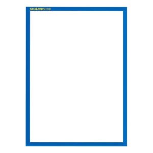 Schäfer Shop Pure SSI Magnetrahmen Standard, DIN A4 Hochformat, 5 Stück, blau Schäfer Shop Pure SSI Magnetrahmen Standard, DIN A4 Hochformat, 5 Stück, blau