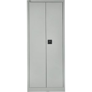 Schäfer Shop Pure Stahlschrank, aus Stahl, 4 Böden, 5 OH, abschließbar, B 800 x T 400 x H 1935 mm, lichtgrau RAL 7035 Schäfer Shop Pure Stahlschrank, aus Stahl, 4 Böden, 5 OH, abschließbar, B 800 x T 400 x H 1935 mm, lichtgrau RAL 7035