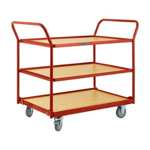 Schäfer Shop Pure Tischwagen mit 3 Etagen, 1236 x 700 x 1032 mm Schäfer Shop Pure Tischwagen mit 3 Etagen, 1236 x 700 x 1032 mm