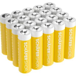 Schäfer Shop Select Alkaline-Batterien, Mignon AA, 1,5 Volt, 20 Stück Schäfer Shop Select Alkaline-Batterien, Mignon AA, 1,5 Volt, 20 Stück