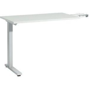 Schäfer Shop Select Anbautisch Start Off, f. T-Fuß, rechteckig, B 1000 x T 600 x H 735 mm, lichtgrau Schäfer Shop Select Anbautisch Start Off, f. T-Fuß, rechteckig, B 1000 x T 600 x H 735 mm, lichtgrau