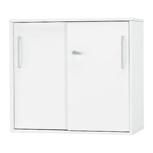 Schäfer Shop Select Anstell-/Aufsatz-Schiebetürenschrank SET UP, 2 OH, B 800 x T 420 x H 726 mm, weiß/weiß Schäfer Shop Select Anstell-/Aufsatz-Schiebetürenschrank SET UP, 2 OH, B 800 x T 420 x H 726 mm, weiß/weiß
