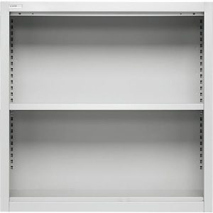 Schäfer Shop Select Aufsatzregal MS, 2 OH, B 800 x T 400 x H 800 mm, Stahlblech, Lichtgrau Schäfer Shop Select Aufsatzregal MS, 2 OH, B 800 x T 400 x H 800 mm, Stahlblech, Lichtgrau