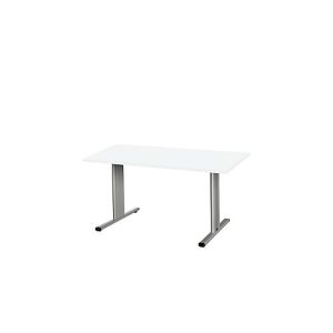 Schäfer Shop Select Besprechungstisch Planova Basic, Rechteck, T-Fuß, B 1400 x T 800 x H 717 mm, weiß/weißaluminium RAL 9006 Schäfer Shop Select Besprechungstisch Planova Basic, Rechteck, T-Fuß, B 1400 x T 800 x H 717 mm, weiß/weißaluminium RAL 9006