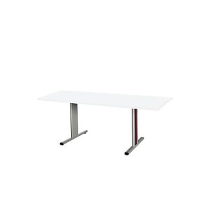 Schäfer Shop Select Besprechungstisch Planova Basic, Rechteck, T-Fuß, B 1800 x T 800 x H 717 mm, weiß/weißaluminium RAL 9006 Schäfer Shop Select Besprechungstisch Planova Basic, Rechteck, T-Fuß, B 1800 x T 800 x H 717 mm, weiß/weißaluminium RAL 9006