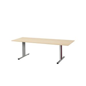 Schäfer Shop Select Besprechungstisch Planova Basic, Rechteck, T-Fuß, B 2000 x T 800 x H 717 mm, Ahorn/weißaluminium RAL 9006 Schäfer Shop Select Besprechungstisch Planova Basic, Rechteck, T-Fuß, B 2000 x T 800 x H 717 mm, Ahorn/weißaluminium RAL 9006