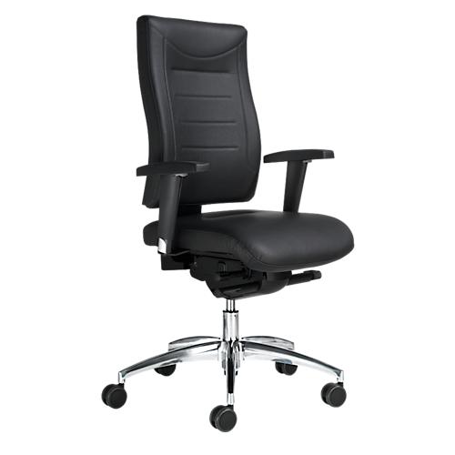 Schäfer Shop Select Bürostuhl SSI PROLINE P3+ DELUXE, 3D-Mechanik, ohne Armlehnen, hohe Rückenlehne, ohne Kopfstütze