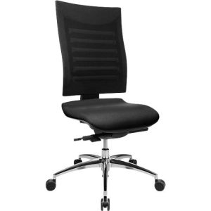 Schäfer Shop Select Bürostuhl SSI Proline S3, ohne Armlehnen, Synchronmechanik, ergonomische Lehne, schwarz/schwarz Schäfer Shop Select Bürostuhl SSI Proline S3, ohne Armlehnen, Synchronmechanik, ergonomische Lehne, schwarz/schwarz