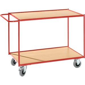 Schäfer Shop Select Etagenwagen mit 2 Etagen, 990 x 590 mm Schäfer Shop Select Etagenwagen mit 2 Etagen, 990 x 590 mm
