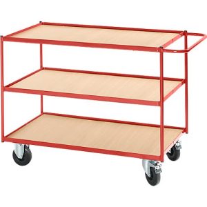 Schäfer Shop Select Etagenwagen mit 3 Etagen, 990 x 590 mm Schäfer Shop Select Etagenwagen mit 3 Etagen, 990 x 590 mm