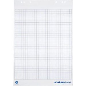 Schäfer Shop Select Flipchart-Block mit Recyclingpapier, kariert, B 650 x H 980 mm, 5 Stück à 20 Blatt Schäfer Shop Select Flipchart-Block mit Recyclingpapier, kariert, B 650 x H 980 mm, 5 Stück à 20 Blatt