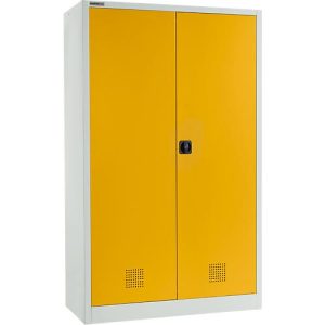 Schäfer Shop Select Gefahrstoffschrank MSI-US2512, Stahl, B 1200 x T 500 x H 1935 mm Belüftungsschlitze, 4 Wannen à 23 l Schäfer Shop Select Gefahrstoffschrank MSI-US2512, Stahl, B 1200 x T 500 x H 1935 mm Belüftungsschlitze, 4 Wannen à 23 l