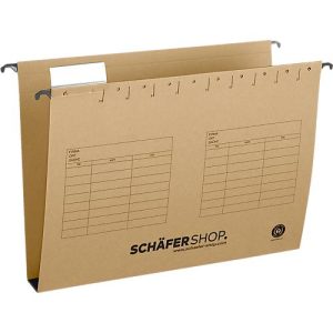 Schäfer Shop Select Hängesammler, Öffnung seitlich, für Formate bis DIN A4, 40 mm Breit