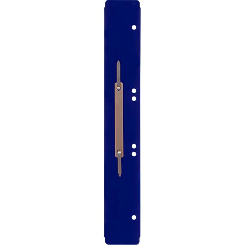 Schäfer Shop Select Heftstreifen, Polypropylen, dunkelblau, DIN A4, Metall-Deckleiste