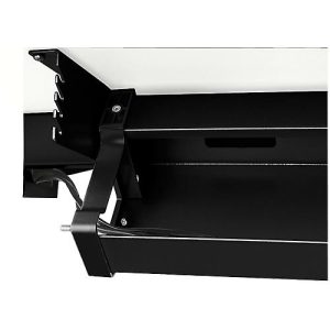 Schäfer Shop Select Kabelwanne Standard, für höhenverstellbare Schreibtische ab B 1400 mm, abklappbar, schwarz Schäfer Shop Select Kabelwanne Standard, für höhenverstellbare Schreibtische ab B 1400 mm, abklappbar, schwarz