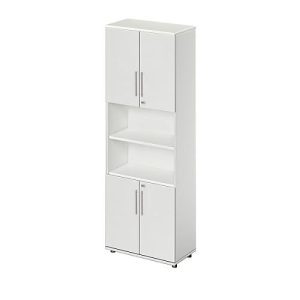 Schäfer Shop Select Kombischrank Start Off, 6 OH, 4 OH m. Tür, abschließbar, B 800 x T 420 x H 2240 mm, lichtgrau/lichtgrau Schäfer Shop Select Kombischrank Start Off, 6 OH, 4 OH m. Tür, abschließbar, B 800 x T 420 x H 2240 mm, lichtgrau/lichtgrau