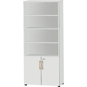Schäfer Shop Select Kombischrank Start Off Wood, 6 OH, abschließbar, B 800 x T 420 x H 2240 mm, Holz, lichtgrau Schäfer Shop Select Kombischrank Start Off Wood, 6 OH, abschließbar, B 800 x T 420 x H 2240 mm, Holz, lichtgrau