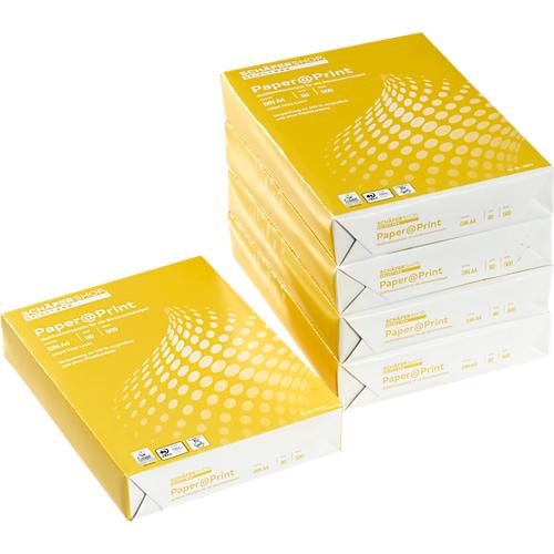 Schäfer Shop Select Kopierpapier Paper@Print, DIN A4, 80 g/m², weiß, 1 Karton = 5 x 500 Blatt